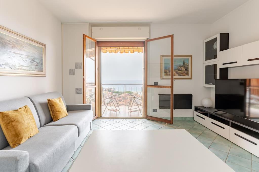 Thekeystudio, La Casa Del Mare Azzurro With Seaview Vintimille Extérieur photo